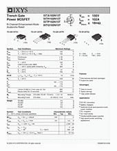 DataSheet IXTA102N15T pdf